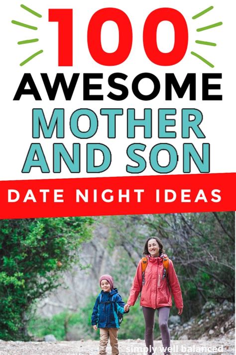 mom and son night|100 Mother Son Date Ideas: Fun Activities You’ll Both Love